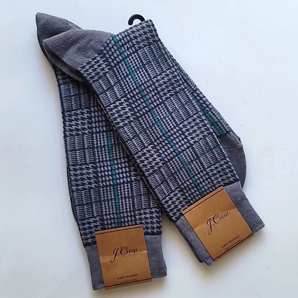 NWT 2 Pair J. Crew Men's Critter Socks, One Size (runs larger than expected) - Picture 3 of 10